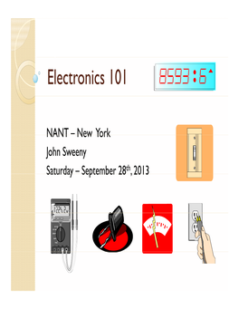 Electronics 101