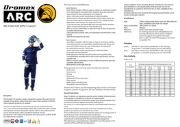 Technical Datasheet DW ARC 15 CAL SUIT