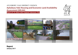 Aylesbury Vale Housing and Economic Land Availability Assessment (HELAA) Report V4 –To Inform VALP Proposed Submission Plan