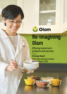 Annual Report 2018 Re-Imagining Olam