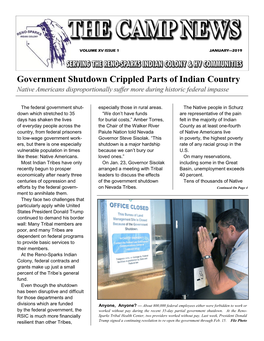 Government Shutdown Crippled Parts of Indian Country Native Americans Disproportionally Suffer More During Historic Federal Impasse