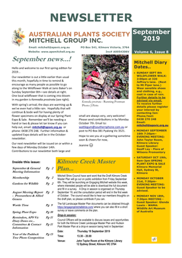 APS Mitchell Newsletter 2019 6.8 September