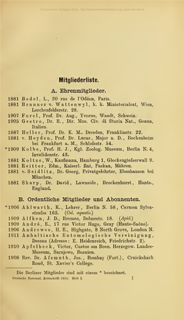 Deutsche Entomologische Zeitschrift