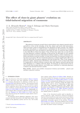 The Effect of Close-In Giant Planets' Evolution on Tidal-Induced Migration of Exomoons