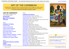 ART of the CARIBBEAN ‘A Wonderful Set of Images Which Helps to Re-Define the Boundaries of the Caribbean for a British Onlooker