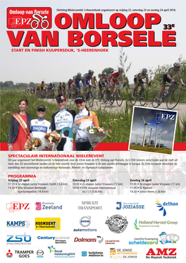 33Ee Vanvan Borseleborsele Start En Finish Kuijpersdijk, ’S-Heerenhoek
