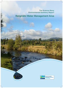 Rangitāiki Water Management Area the Science Story Environmental Summary Report Rangitāiki Water Management Area