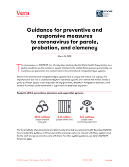 Parole, Probation, and Clemency