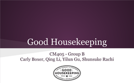 Good Housekeeping