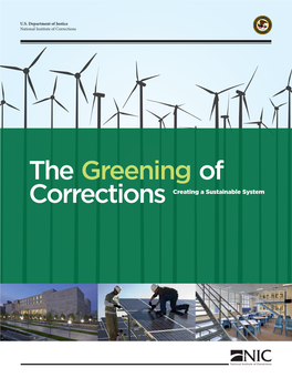 The Greening of Corrections: Creating a Sustainable System