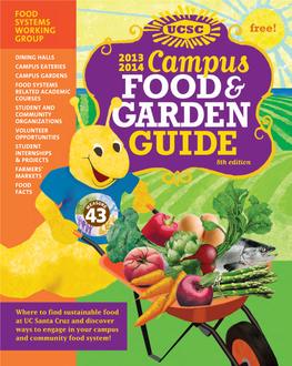 2013-14 Campus Food & Garden Guide