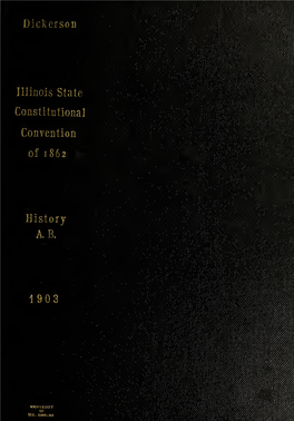 Illinois State Constitutional Convention of 1862