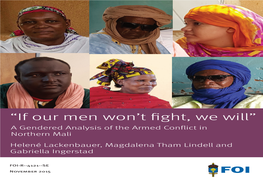 If Our Men Won't Fight, We Will"