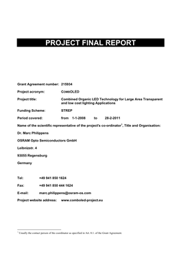 Project Final Report