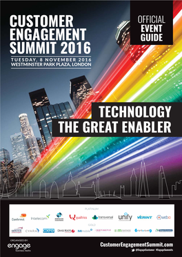 Customer Engagement Summit 2016