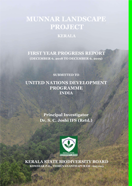 Munnar Landscape Project Kerala