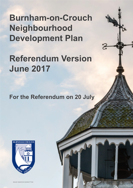 Burnham-On-Crouch Neighbourhood Plan Referendum 20 July 2017
