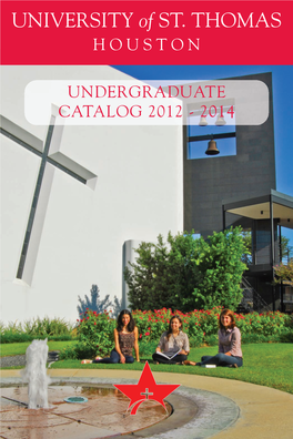 2012-2014 UST Undergraduate Course Catalog