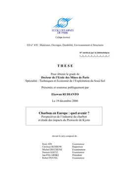 System Dynamics Model for Coal