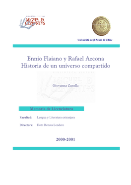 Pdf Ennio Flaiano Y Rafael Azcona: Historia De Un Universo Compartido / Giovanna Zanella Leer Obra