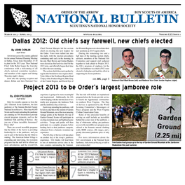 National Bulletin Scouting’S National Honor Society