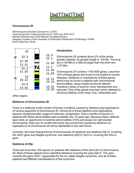 Chromosome 20