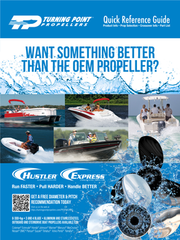 Want Something Better Than the OEM Propeller?