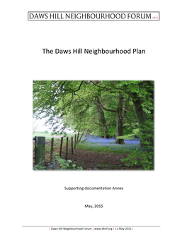 The Daws Hill Neighbourhood Plan