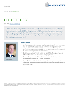 Life After Libor