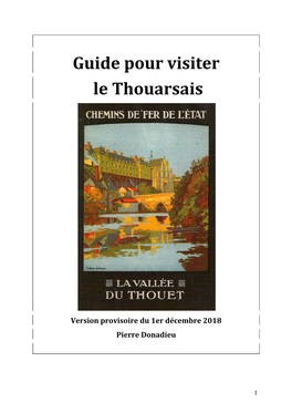 Guide Pour Visiter Le Thouarsais