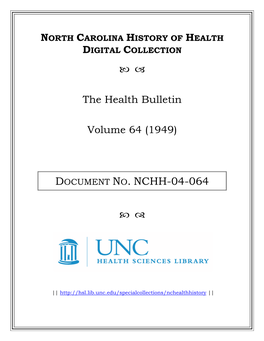 The Health Bulletin