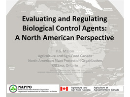 Regulation of Classical Biological Control of Invasive Plants in North America