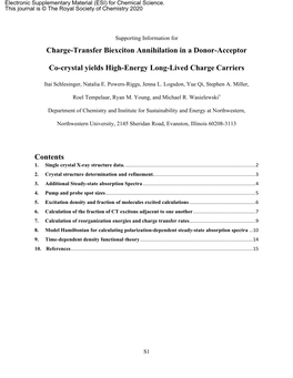 Charge-Transfer Biexciton Annihilation in a Donor-Acceptor