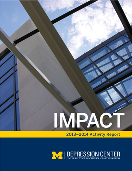 2013–2014 Activity Report