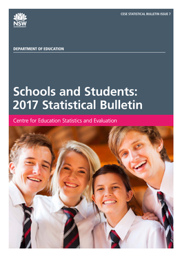 Schools and Students 2017 Statistical Bulletin