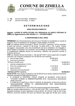 Determina 186 - Via Vergaglia.Pdf