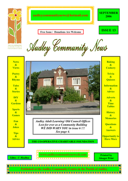 Issue 13 September 2006