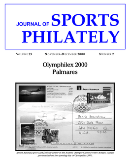 Olymphilex 2000 Palmares