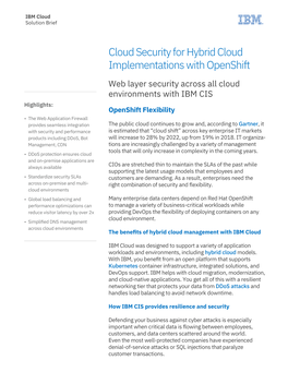 BDES-222 IBM Reference Architecture Openshift 200206