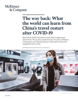 What the World Can Learn from China's Travel Restart After COVID-19