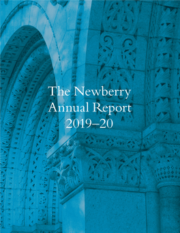 The Newberry Annual Report 2019–20