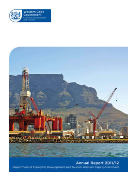 Annual Report 2011/12 Department of Economic Development and Tourism Western Cape Government