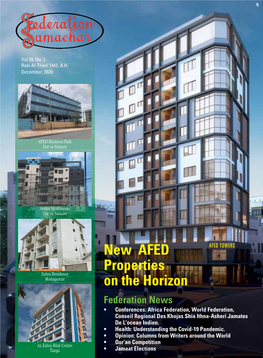 New AFED Properties on the Horizon