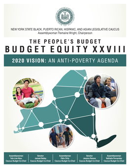 Budget Equity Xxviii 2020 Vision: an Anti-Poverty Agenda