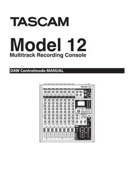 DAW Control Manual