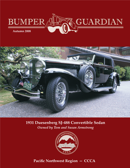 1931 Duesenberg SJ-488 Convertible Sedan Owned by Tom and Susan Armstrong