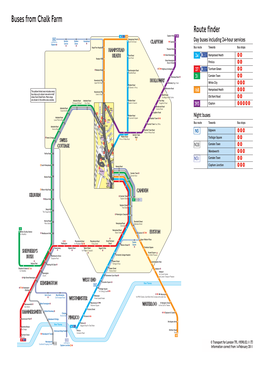 Buses from Chalk Farm