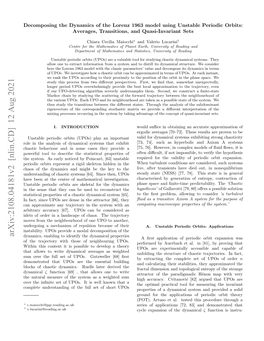 Decomposing the Dynamics of the Lorenz 1963 Model Using Unstable