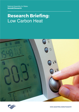 Research Briefing: Low Carbon Heat
