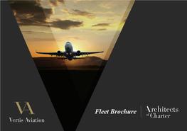 Fleet Brochure Luxury Air Charter & Aircraft Management Specialists